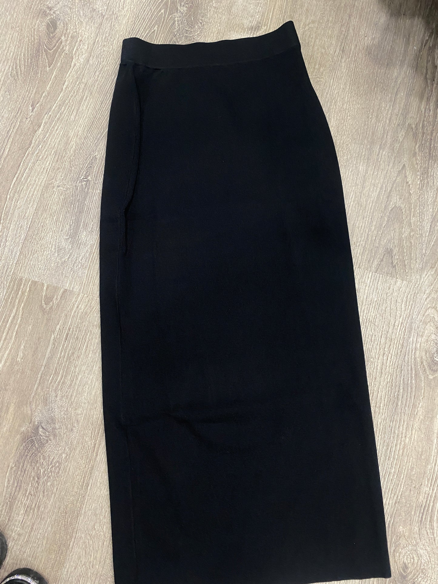 MAXI KNIT PENCIL SKIRT