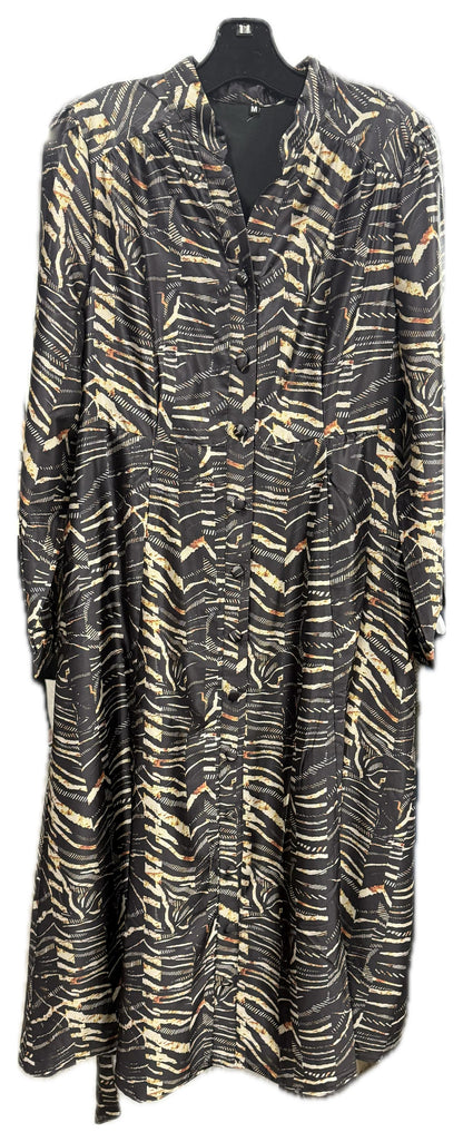 Golden Noire Black-and-Gold Dress