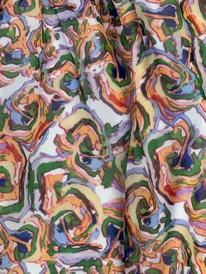 MULTI COLOR PRINT DRESS