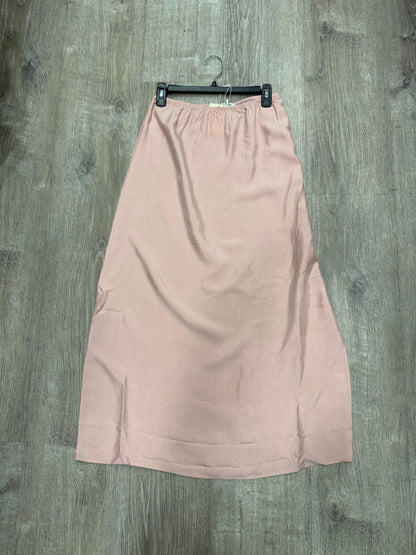 POINT BRUSHED A-LINE SKIRT