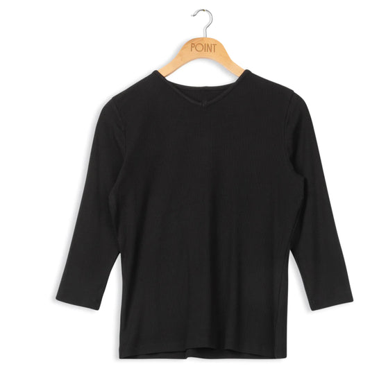 POINT 3/4 SLEEVE V-NECK