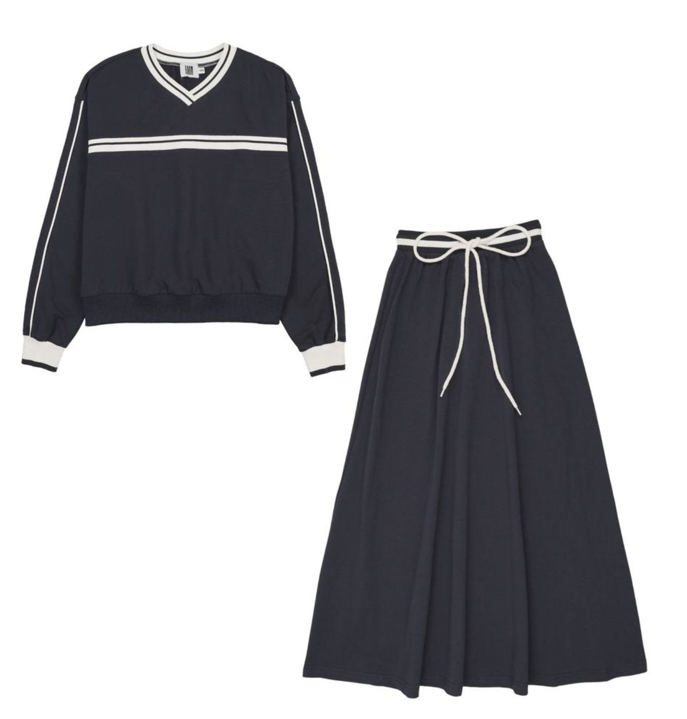 NAVY SWEAT SET