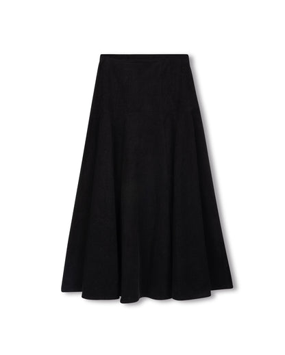 CORDUROY YOLK SKIRT