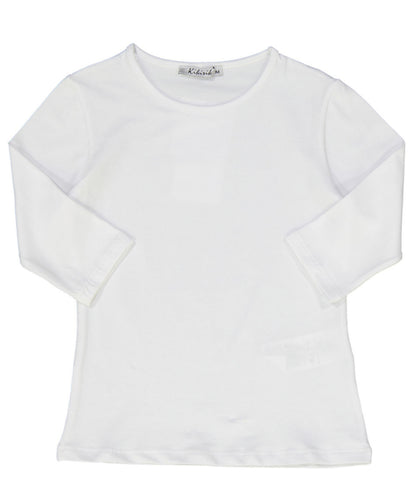 KIKI RIKI GIRLS 3/4 SLEEVE SHELL