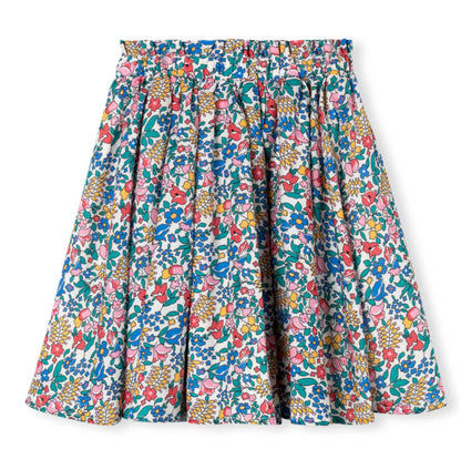 SEAR FLORAL POPLIN SKIRT