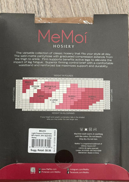 MEMOI LIGHT SUPPORT PANTYHOSE