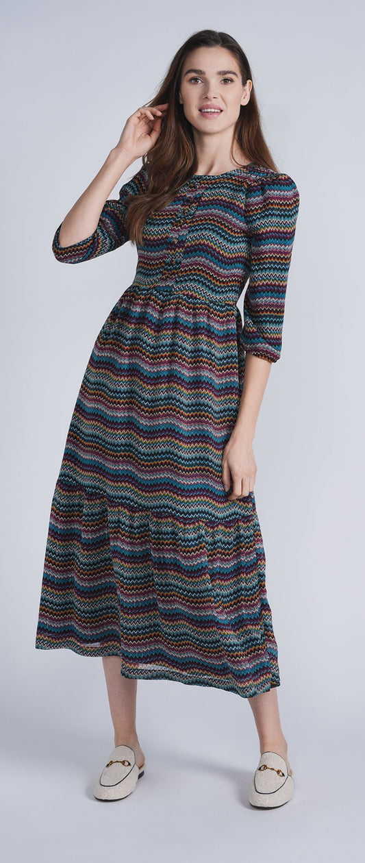 THE MISSONI PATTERN DRESS