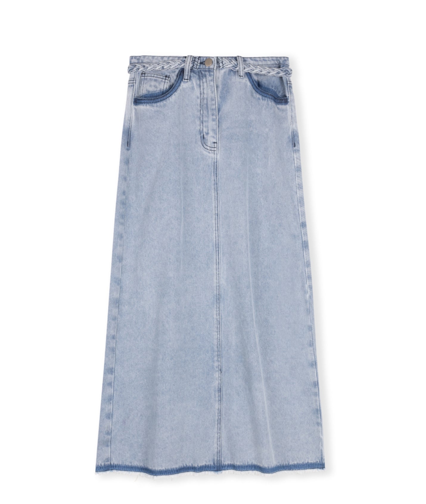 ALICIA DENIM MAXI SKIRT