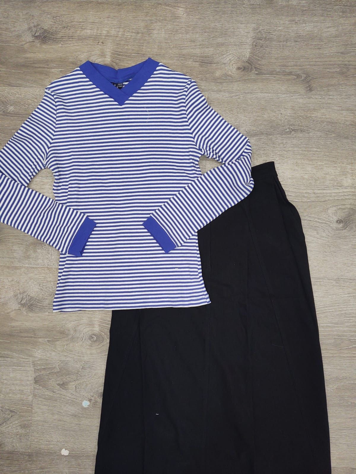 STRIPE SAPPHIRE TEE