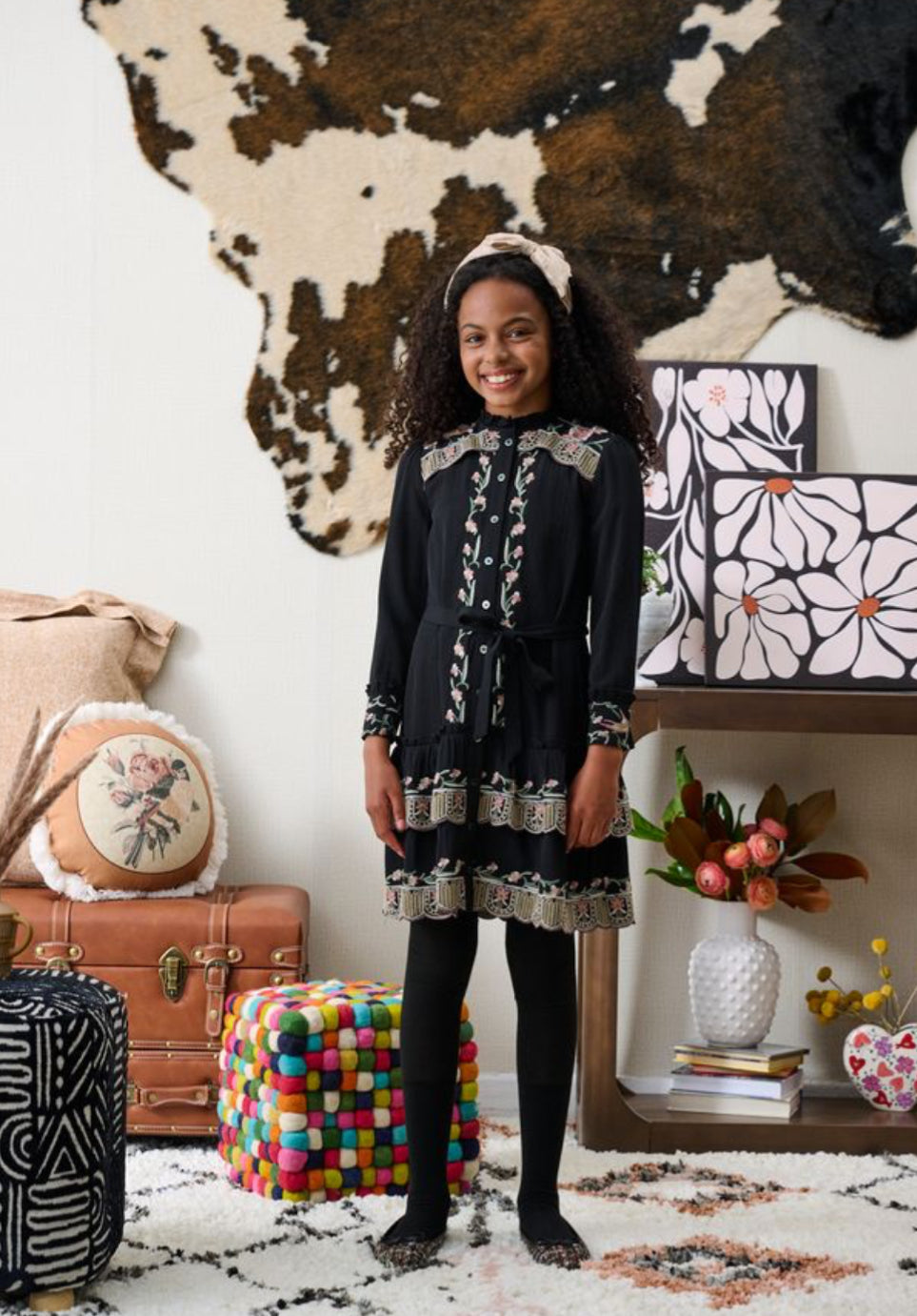EMBROIDERY DRESS