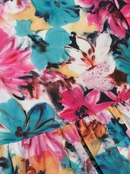 MULTICOLOR FLORAL DRESS