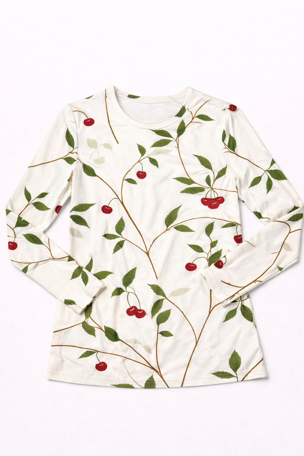 CHERRY FLORAL TEE