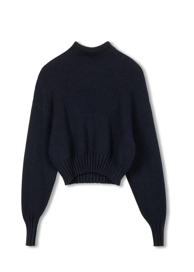 POINT CHUNKY DOLMAN SWEATER