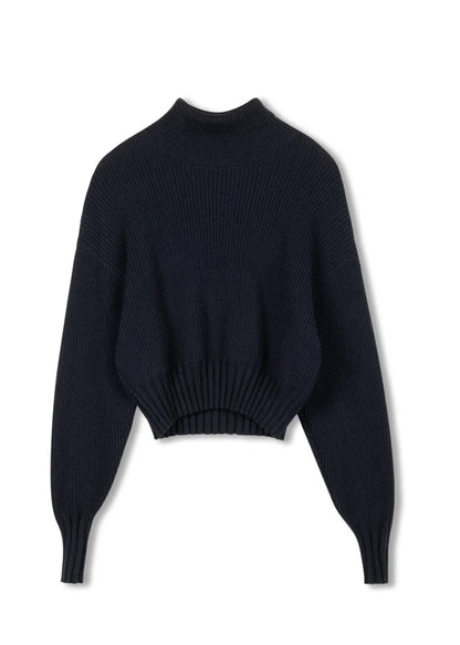 POINT CHUNKY DOLMAN SWEATER