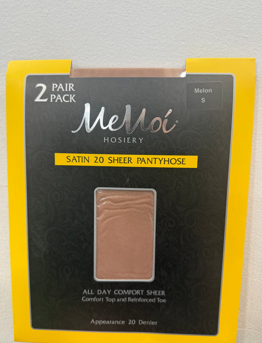 MEMOI SATIN 20 SHEER PANTYHOSE