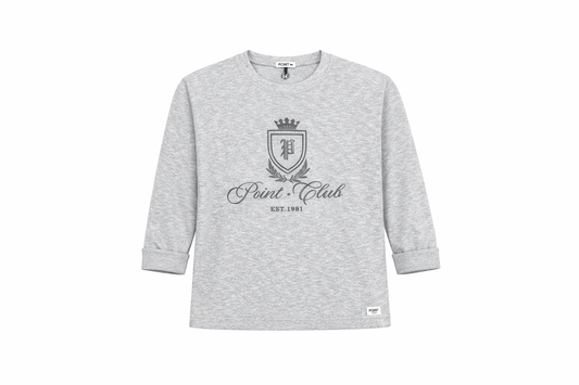 POINT GRAPHIC ROLL CUFF TEE