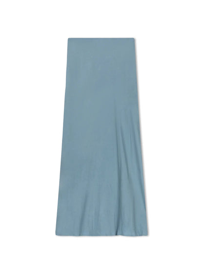POINT BRUSHED STRAIGHT SKIRT