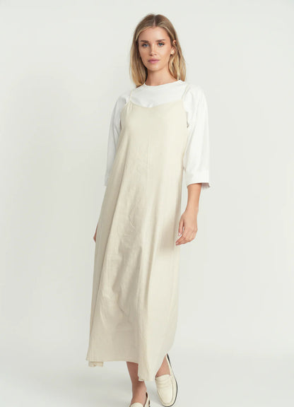 POINT 3/4 CUFF-UP LABEL TEE