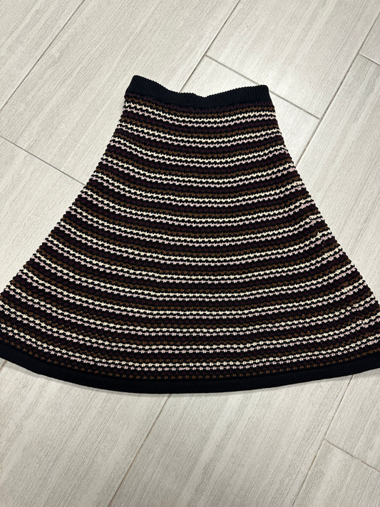 STRIPED CROCHET SKIRT