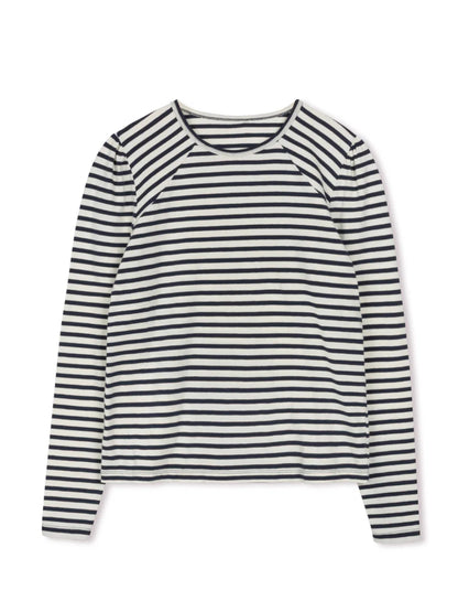 POINT PUFF SLEEVE CREW TEE