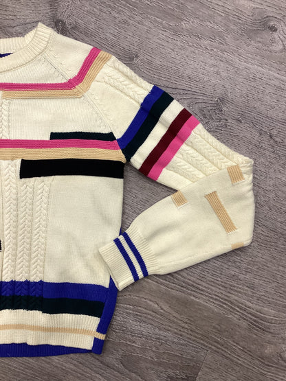 MULTICOLOR CABLE KNIT