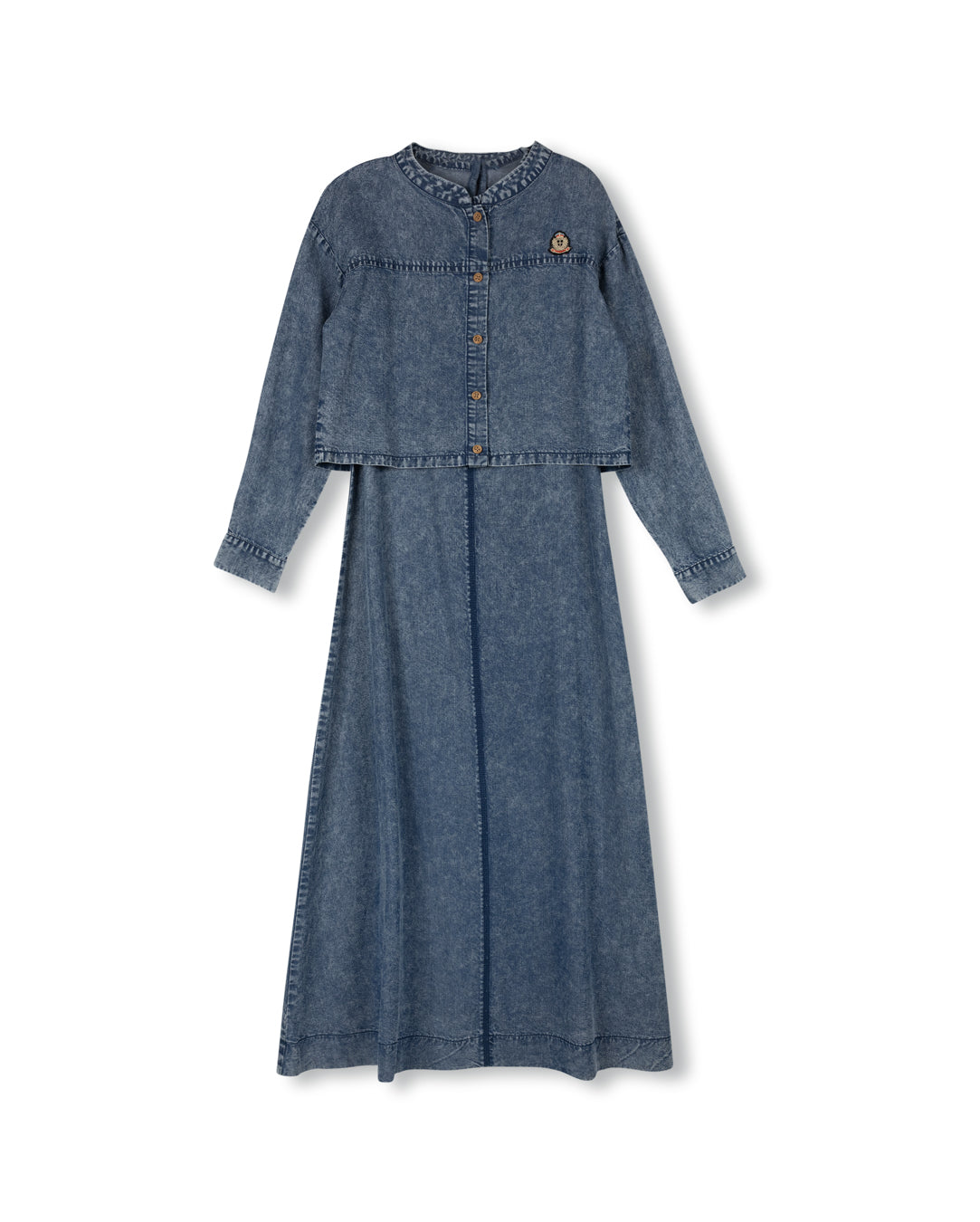 CHAMBRAY JUMPER AND JACKET