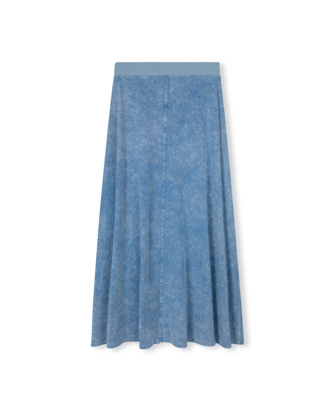 ELASTIC WAIST A-LINE MAXI