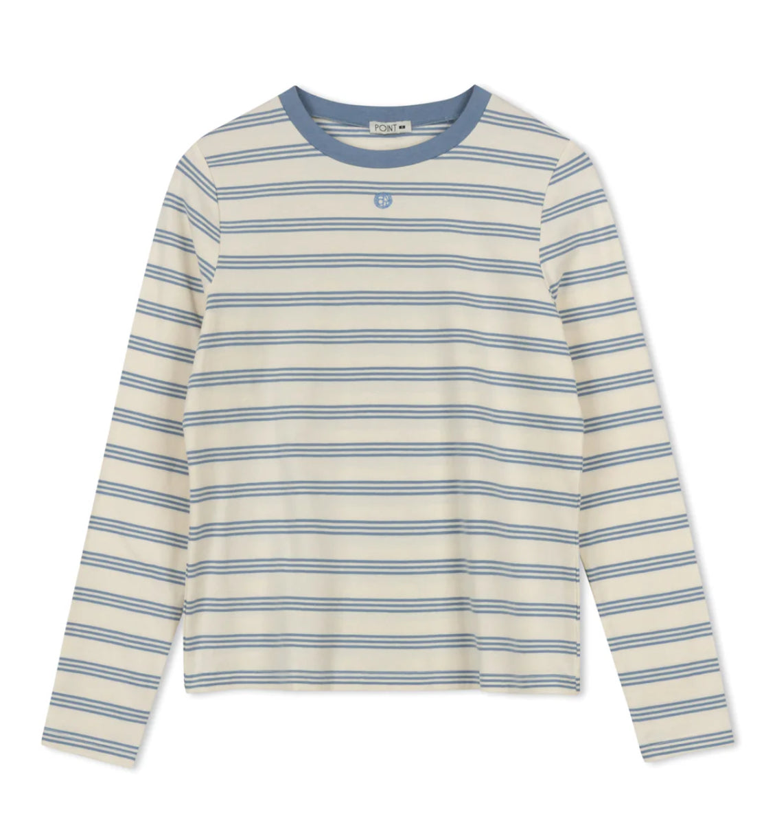 POINT STRIPE LOGO CREW