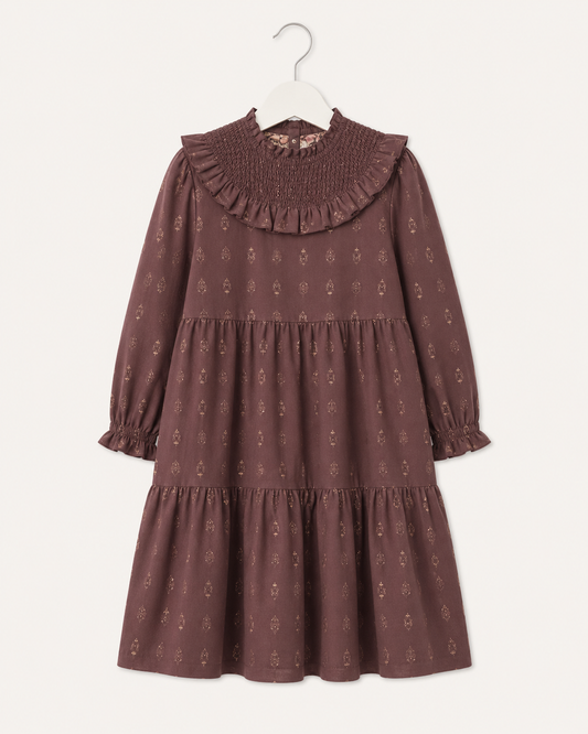 Embroidery Yoke Neckline