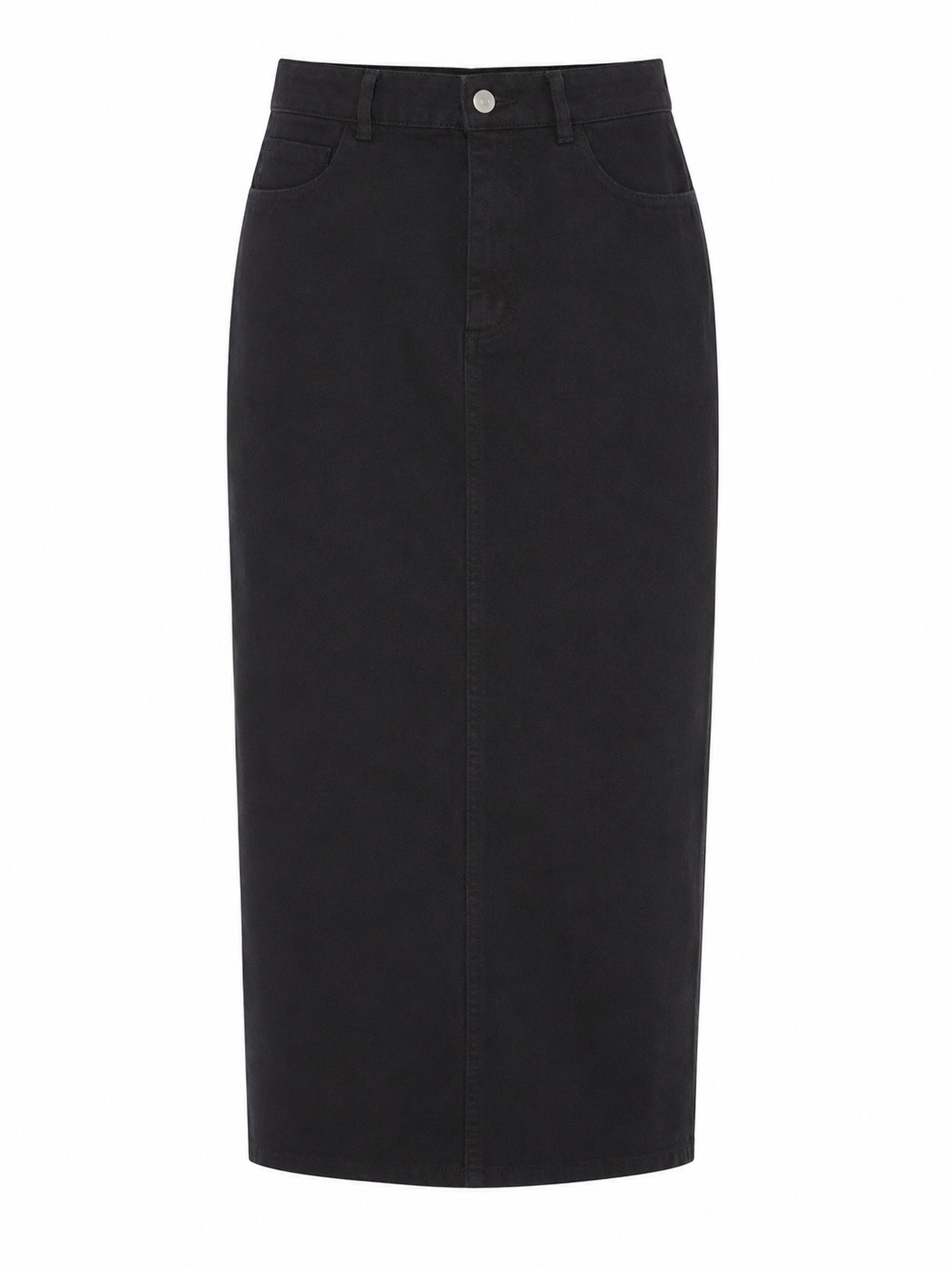 CANVAS STRAIGHT MAXI SKIRT