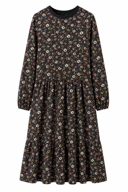 Multi Flowered Dress