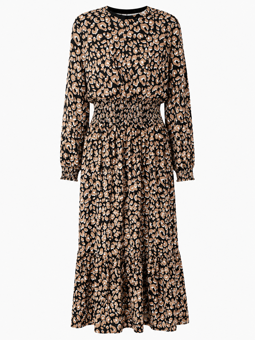 Midi Leopard Dress