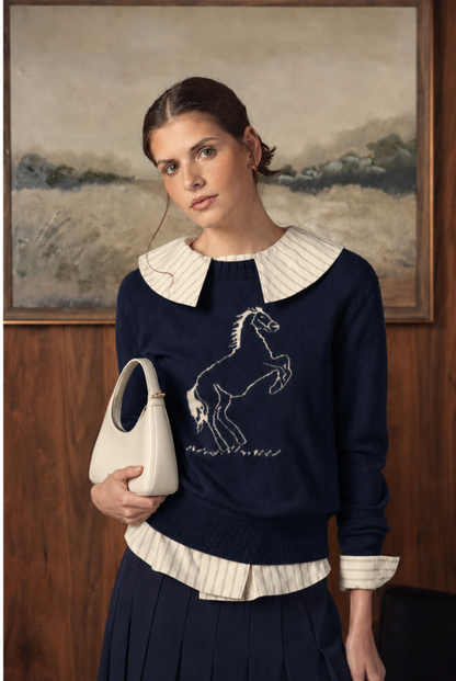 POINT RIDING SWEATER