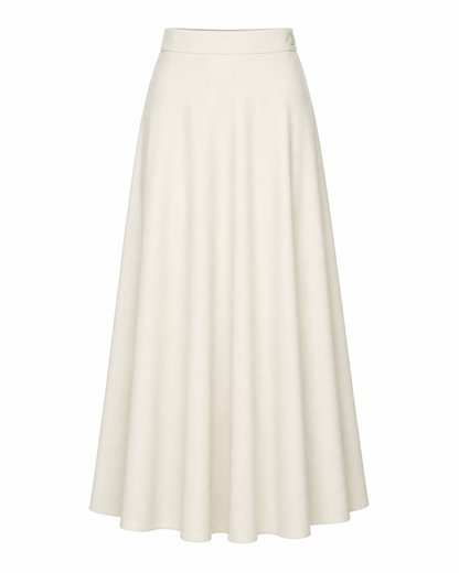 FLARED MAXI SKIRT
