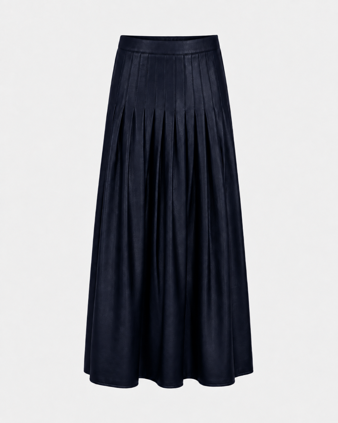 AROSA THIN PLEATED MIDI SKIRT