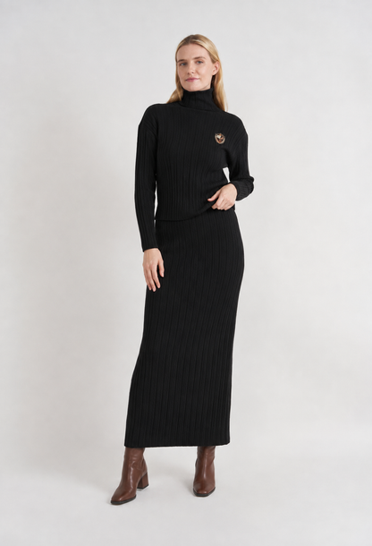CABLE KNIT MAXI SET
