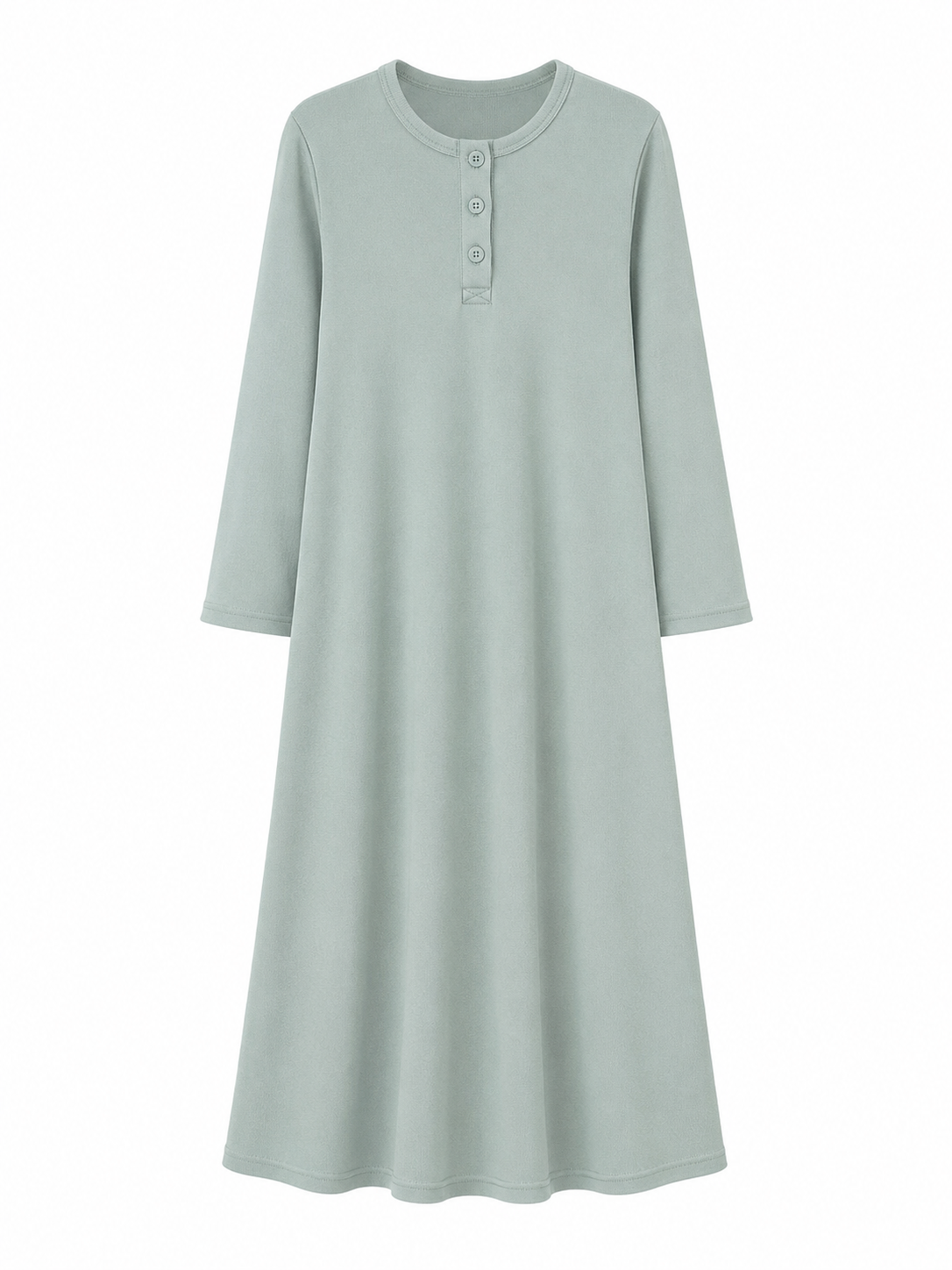 Henley Ribbed Dress