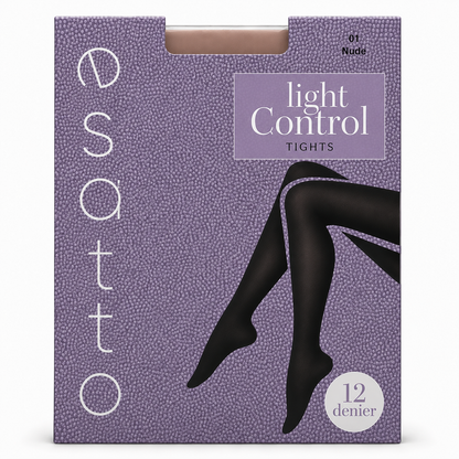 ESATTO STOCKINGS LIGHT CONTROL / SLEEK SHEER 12 DENIER