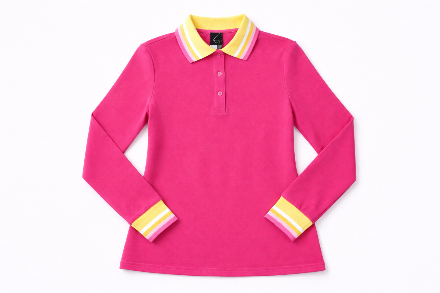 STRIPED COLLARED TEE
