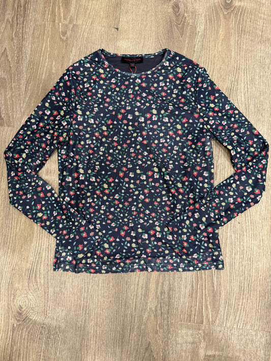 PRINTED MESH TEE