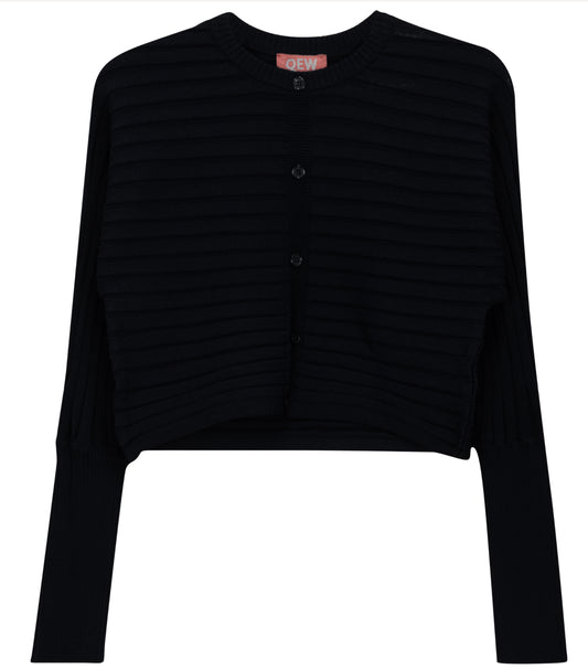 LINED CARDIGAN