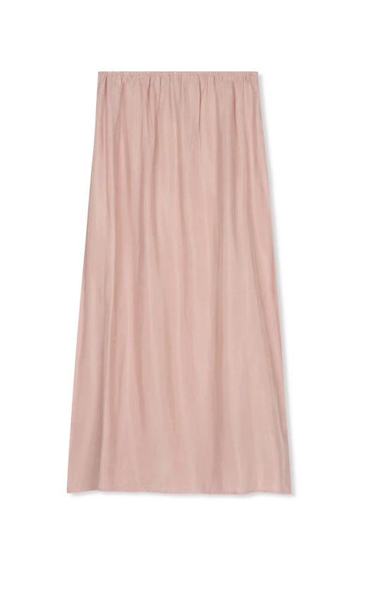 POINT BRUSHED A-LINE SKIRT
