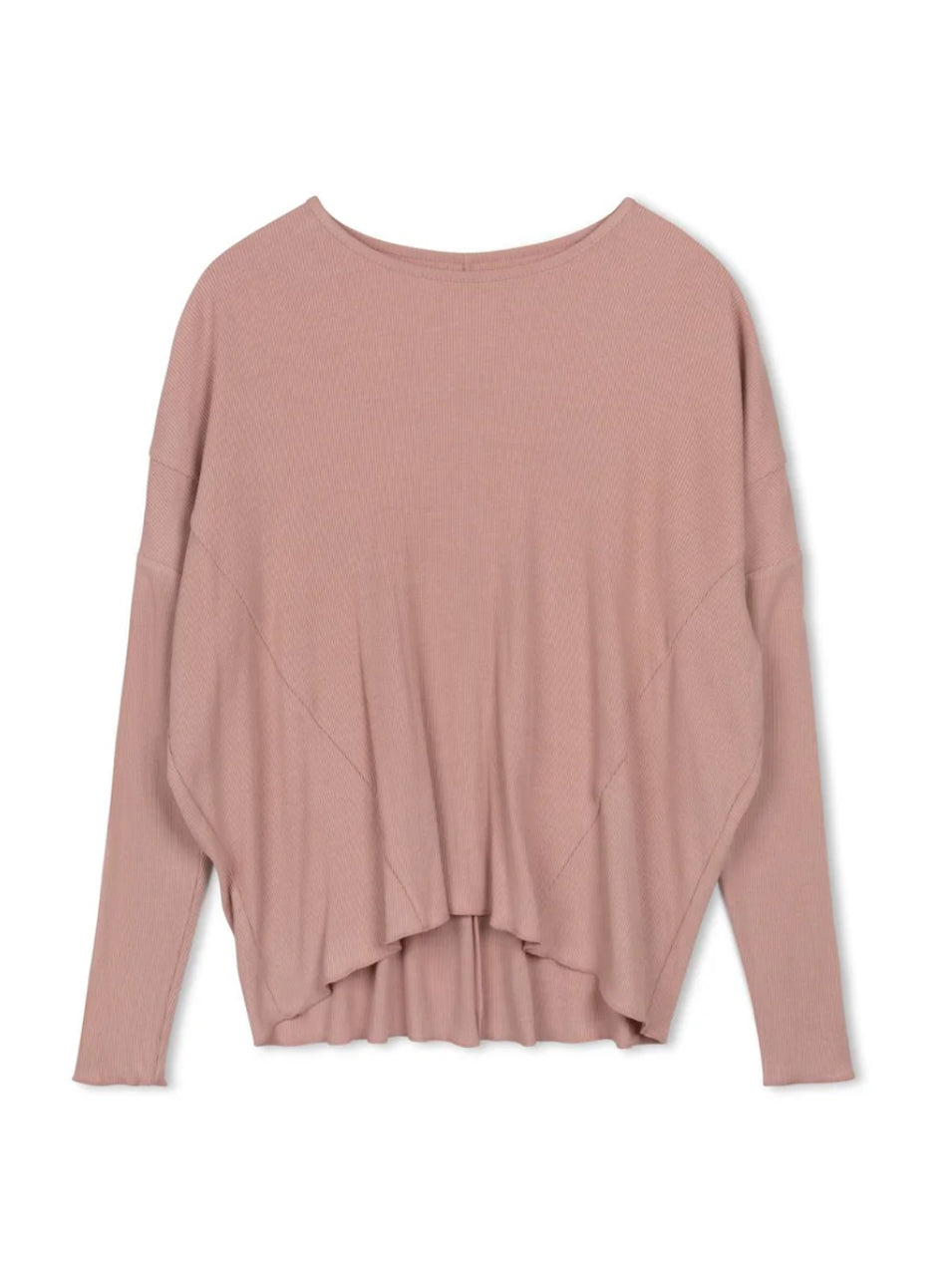 POINT LONG SLEEVE DOLMAN TOP