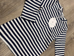 Load image into Gallery viewer, STRIPED RIBBED TEE
