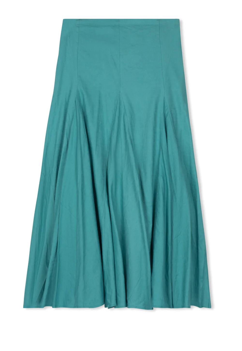 POINT LINEN GORE SKIRT