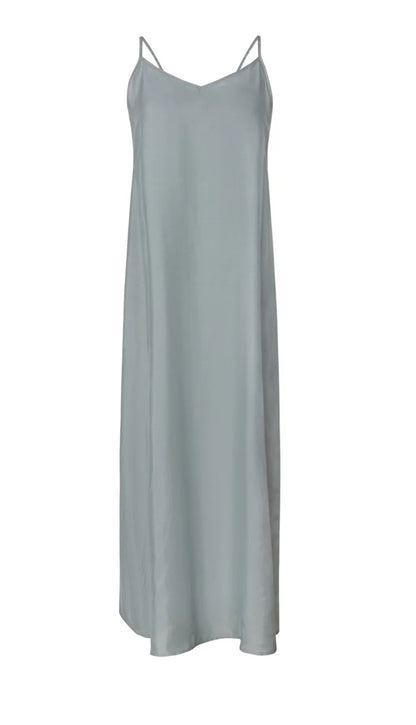 POINT BRUSHED A-LINE DRESS