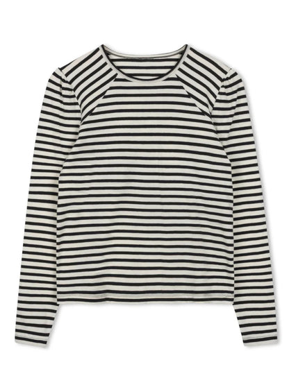 POINT PUFF SLEEVE CREW TEE