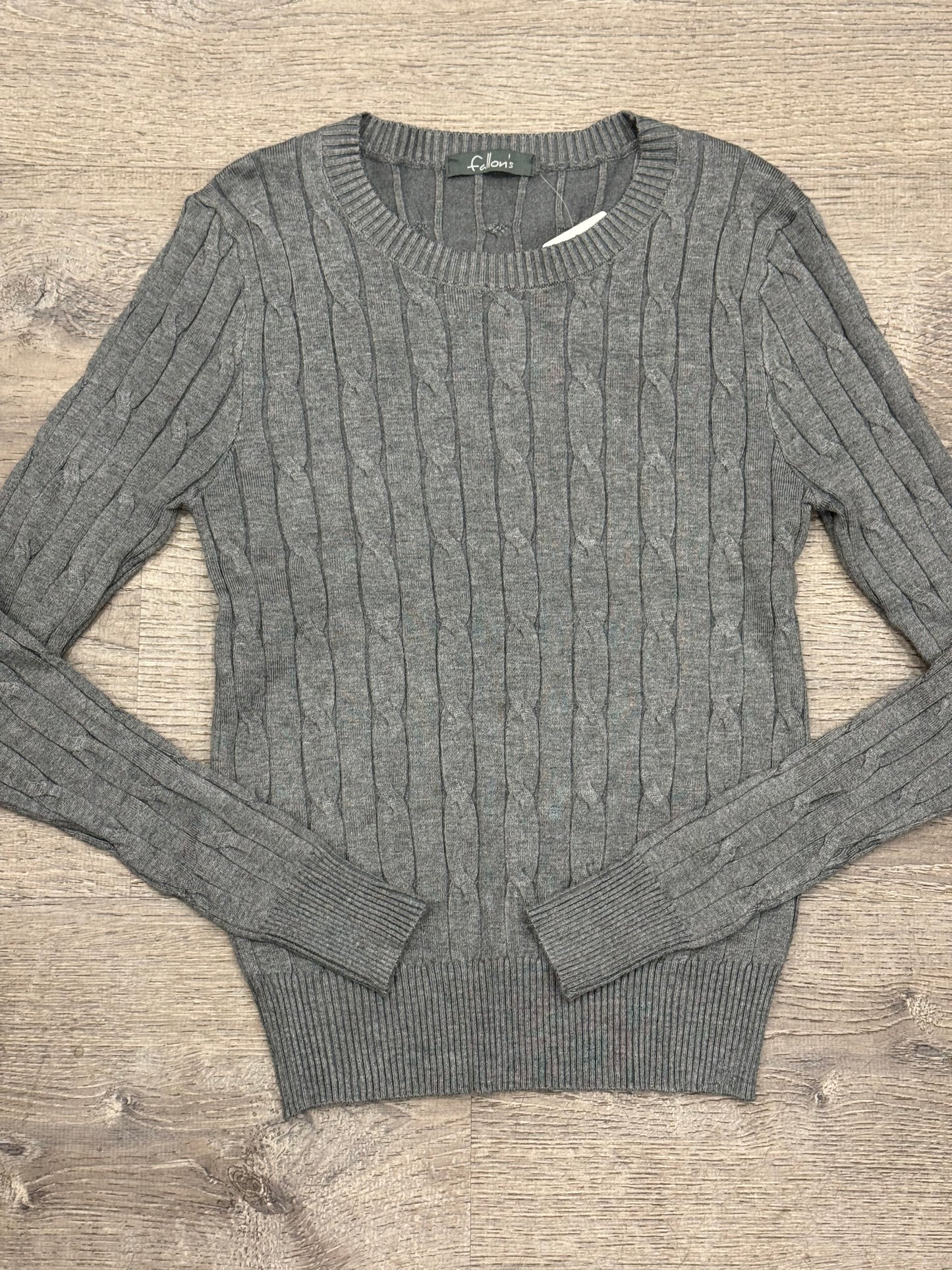 FALLON'S WIDE CABLE KNIT SWEATER