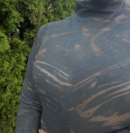 PRINTED TURTLENECKS