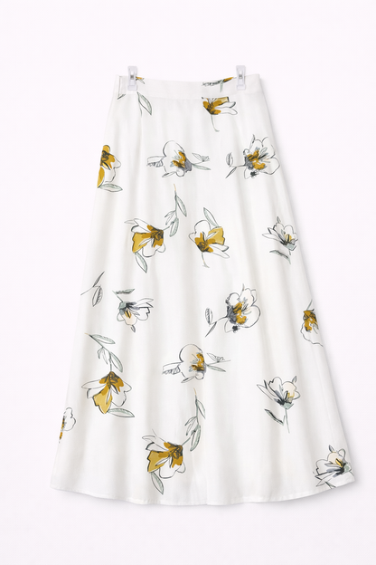 WHITE DETAILED FLORAL SET